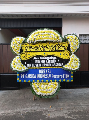 Papan Bunga Duka di Gumay Ulu